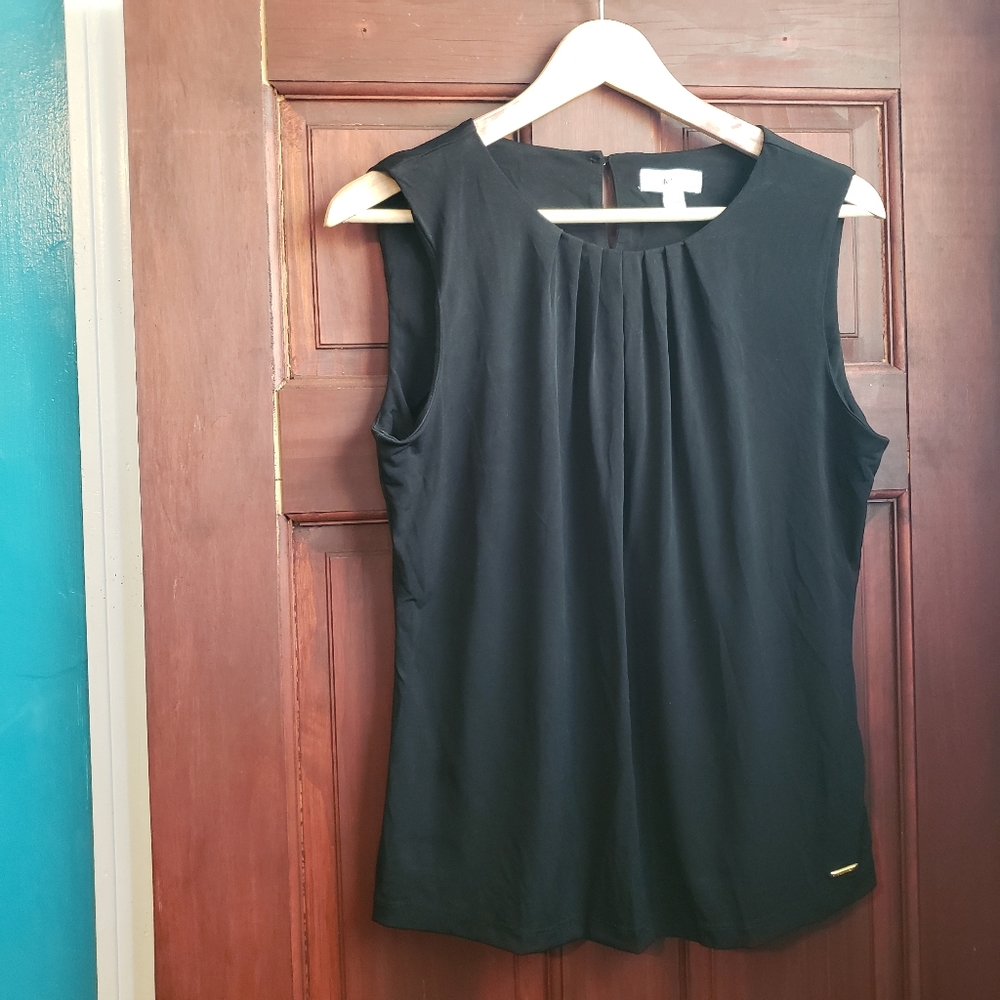 Calvin Klein Black Tank Top, Size L